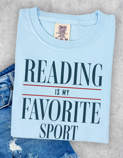 Reading is my Favorite Sport Tshirt