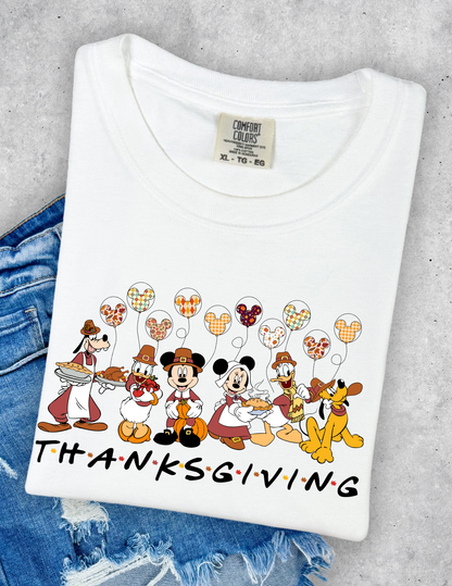 Mickey & friends Thanksgiving Tshirt