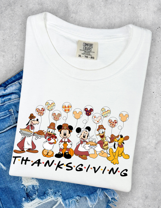 Mickey & friends Thanksgiving Tshirt