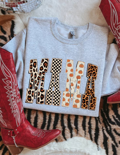 Autumn Mama Crewneck Sweater