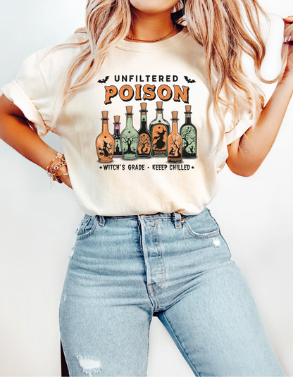 Unfiltered poison tee