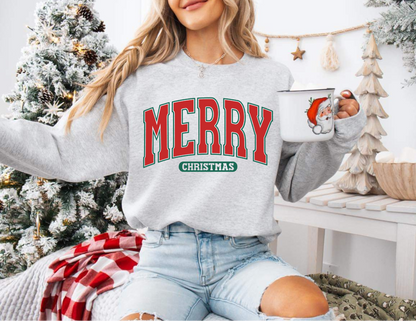Merry Christmas crewneck sweater (pre-order)
