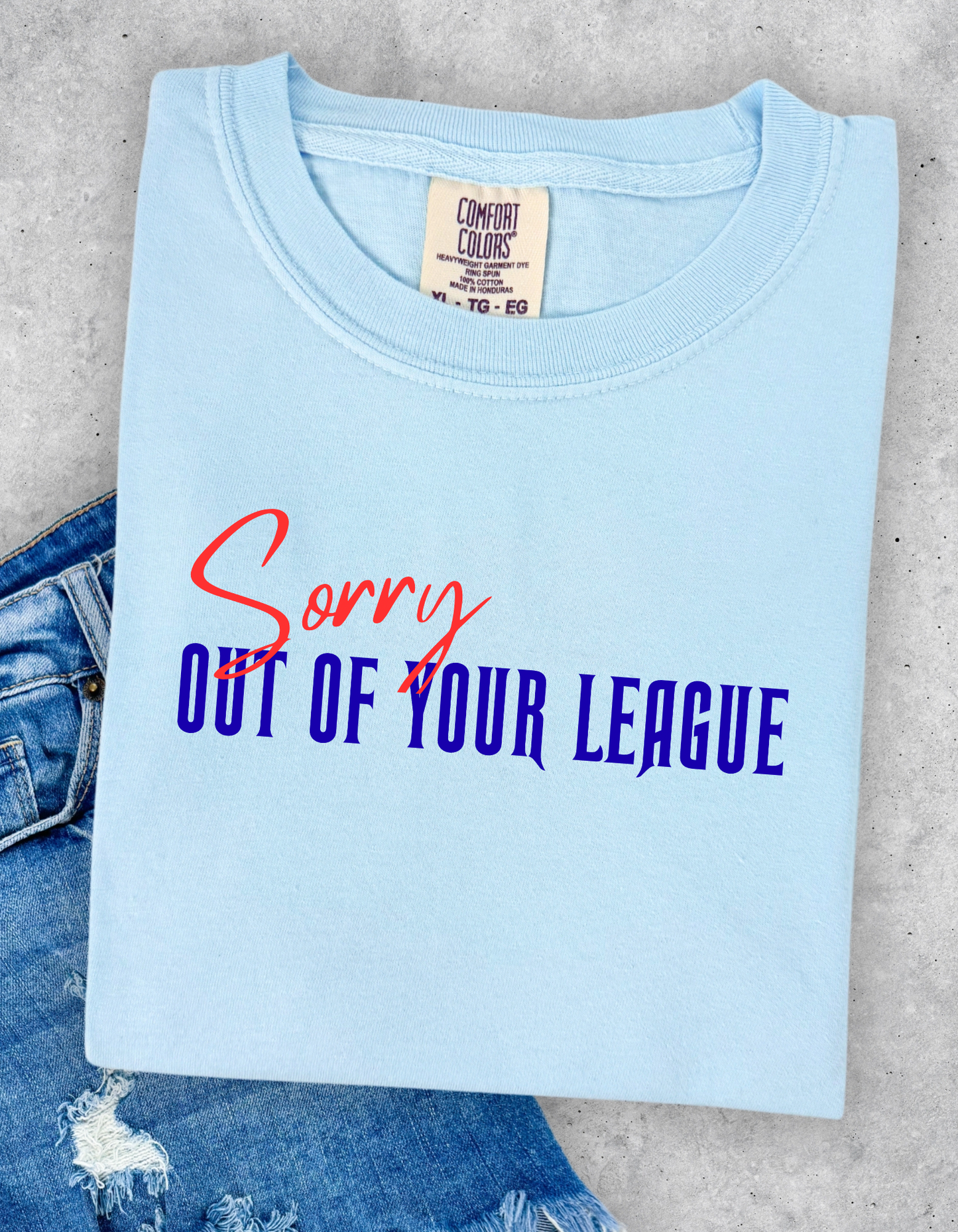 Out of your League Graphic Tee