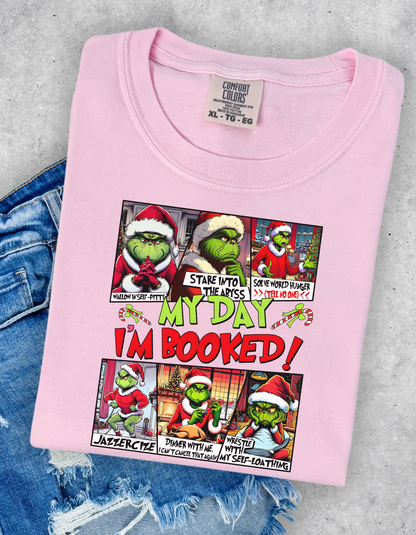 My day is booked graphic tshirt