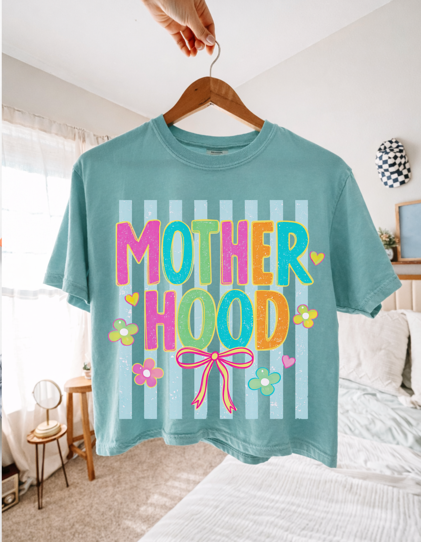 Preppy Motherhood Cropped Boxy Tee