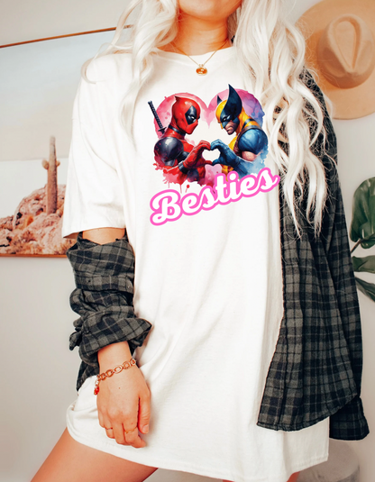 Deadpool x Wolverine besties tee
