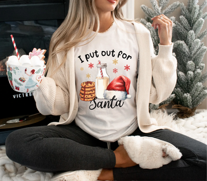 I put out for Santa tee