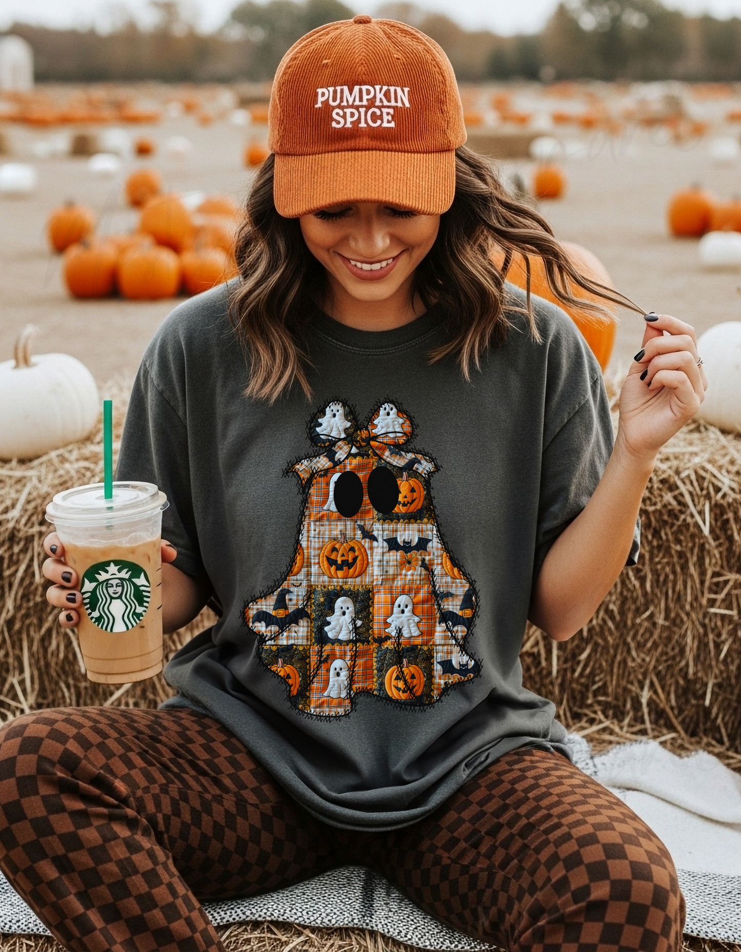 Patchwork Ghost Graphic Tee