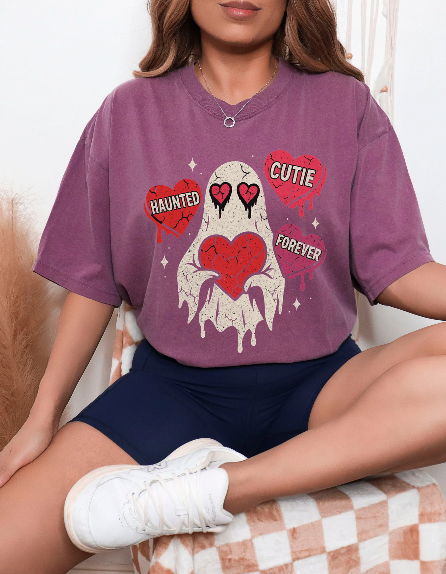 Haunted Valentines Ghost Tee