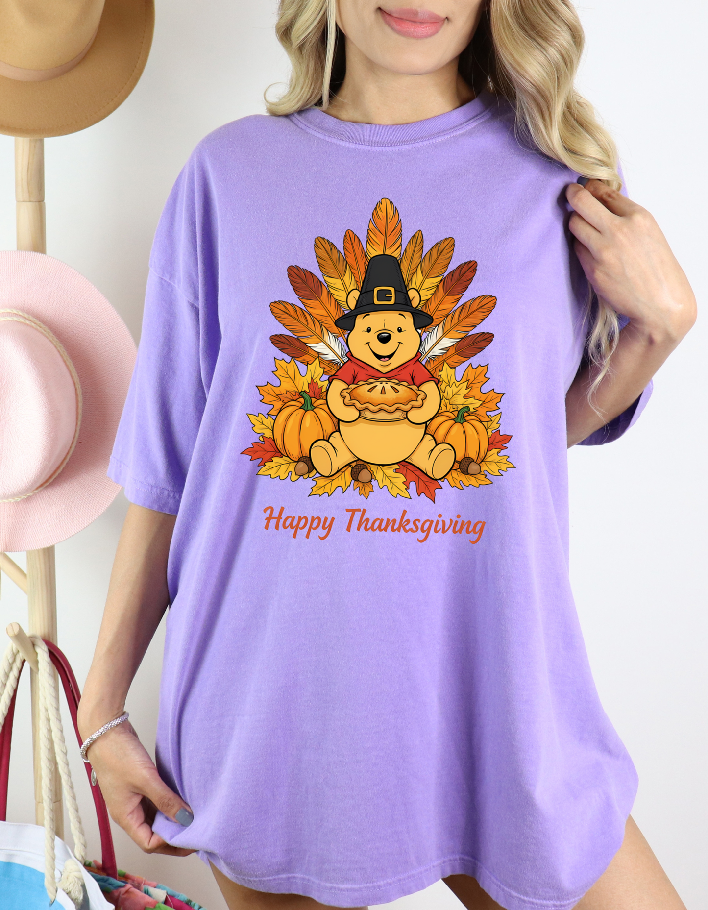 Happy Thanksgiving Pooh Tshirt