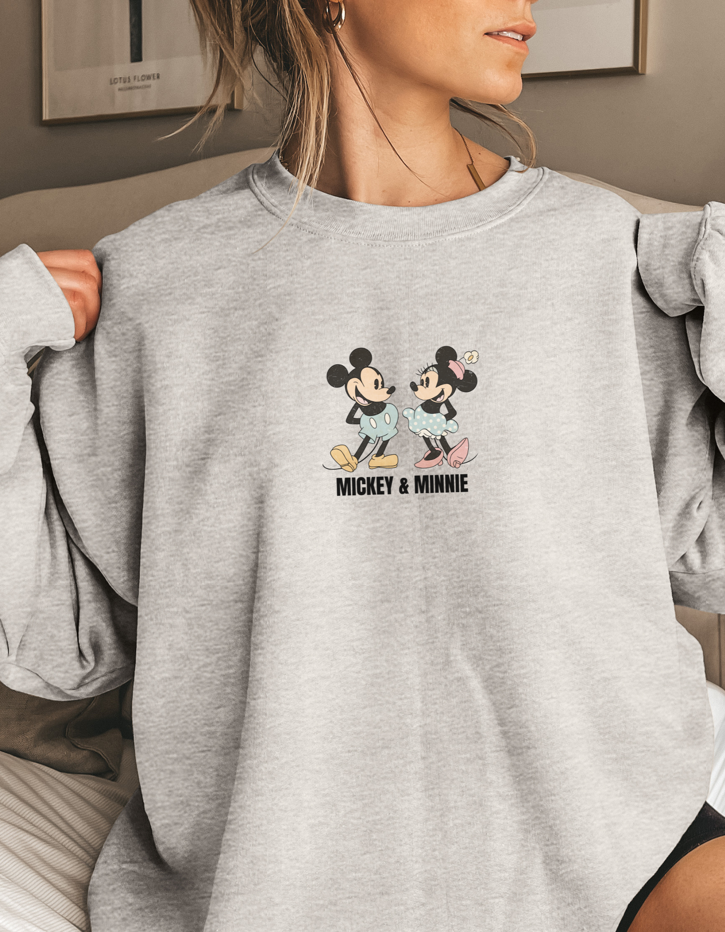 Mickey & Minnie Crewneck sweaters