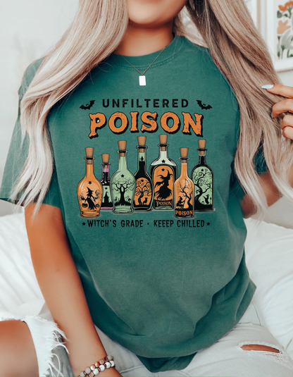 Unfiltered poison tee