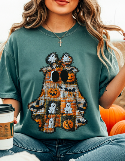 Patchwork Ghost Graphic Tee