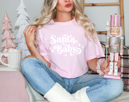 Santa baby tee