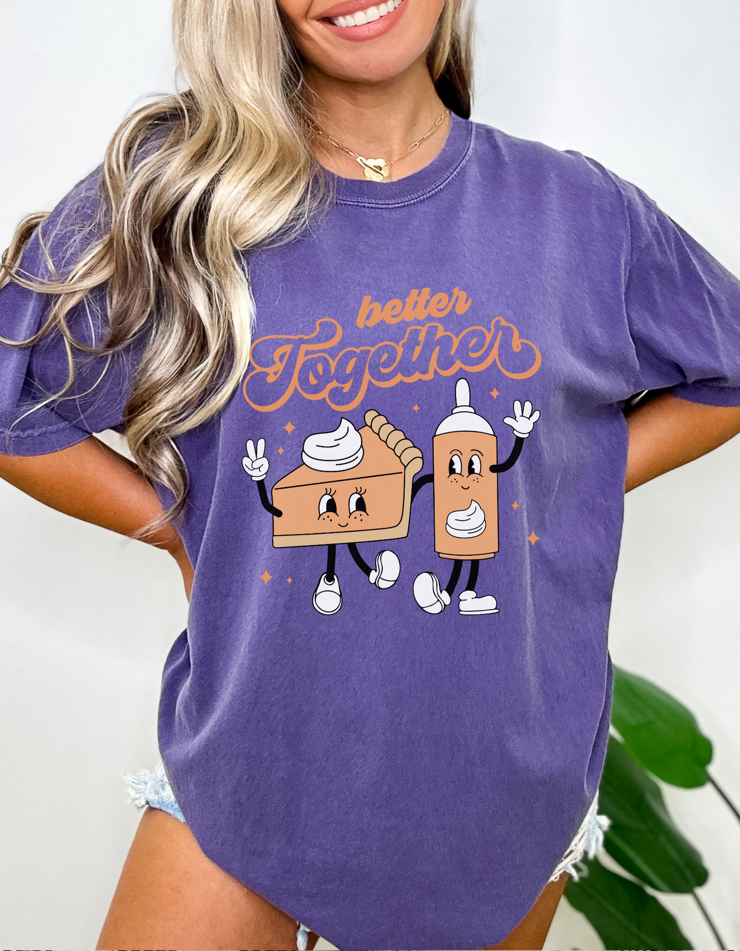 Better together graphic tshirt