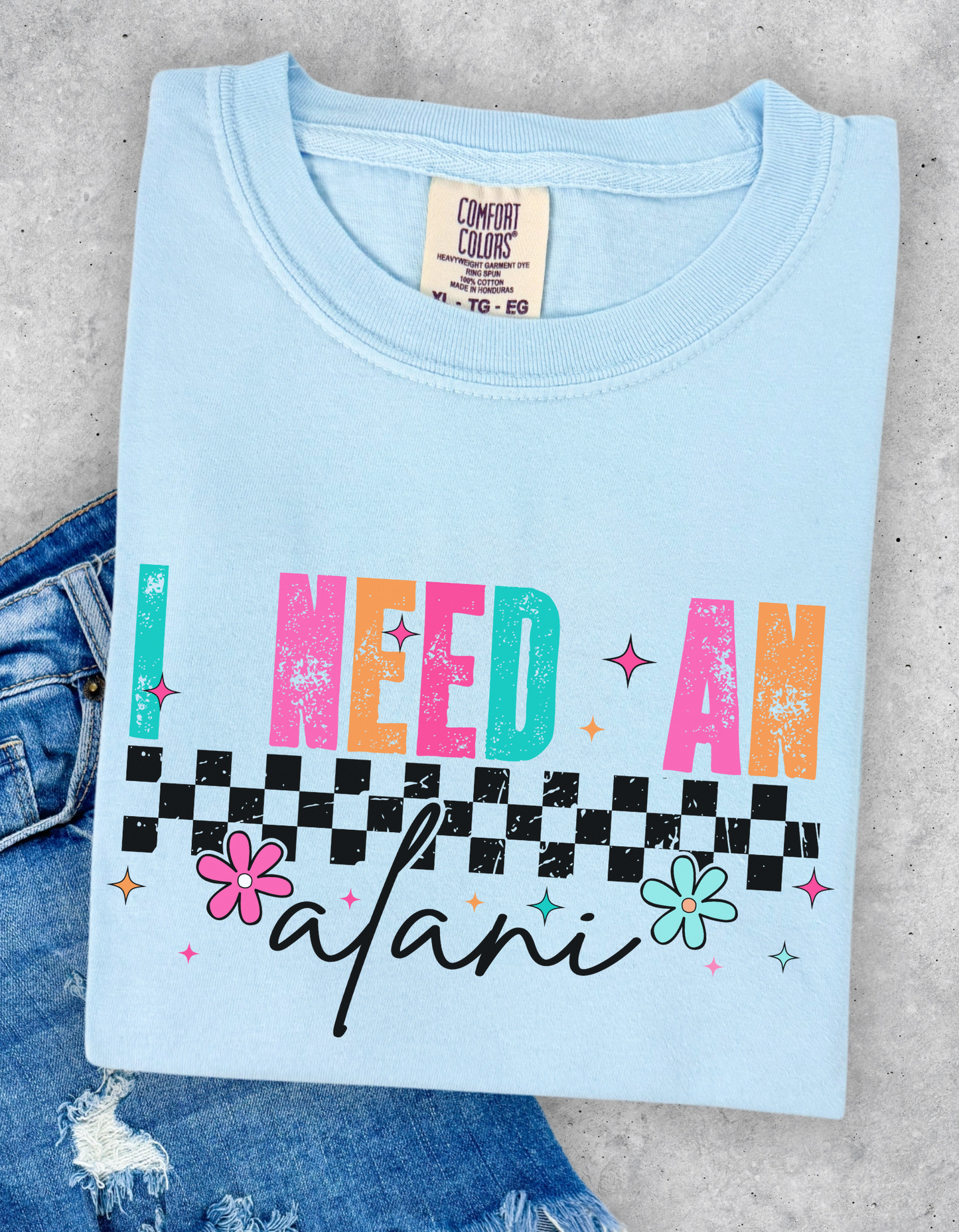 I need an Alani graphic tshirt