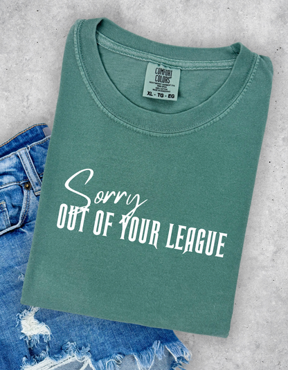 Out of your League Graphic Tee