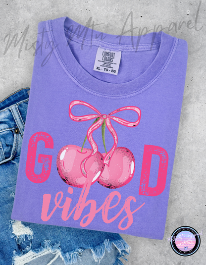 Good vibes graphic tee