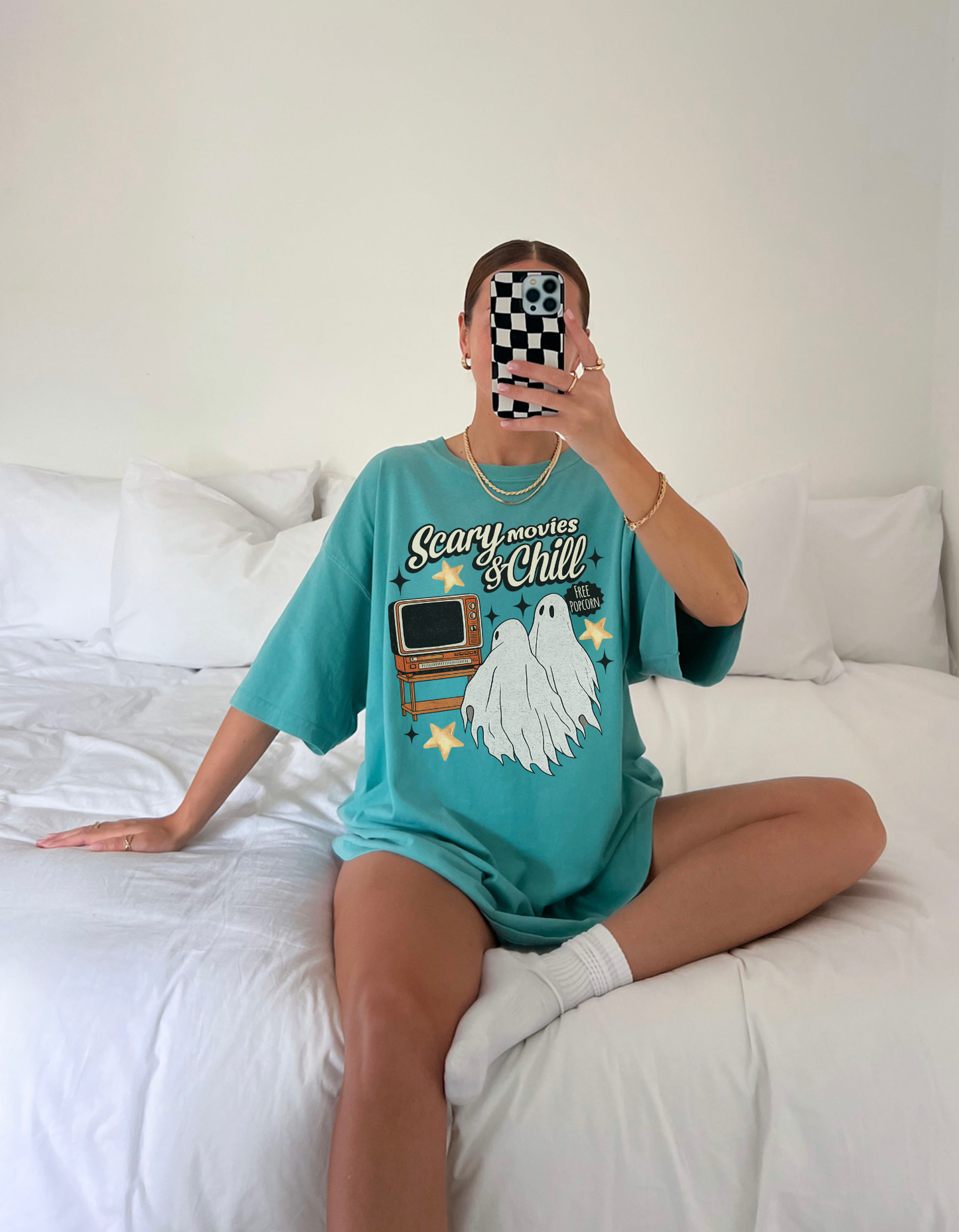 Scary movies and Chill Tee