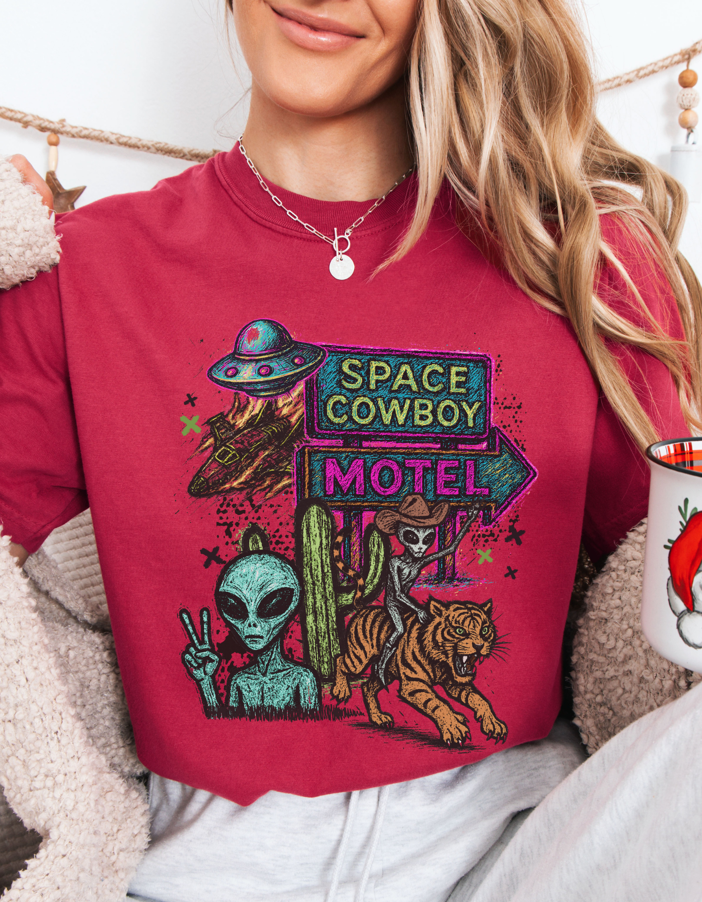 Space Cowboy Motel Graphic Tee
