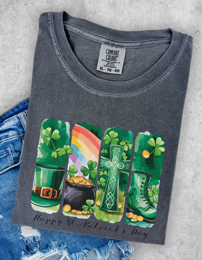 St Patrick’s Day collage Graphic Tshirt