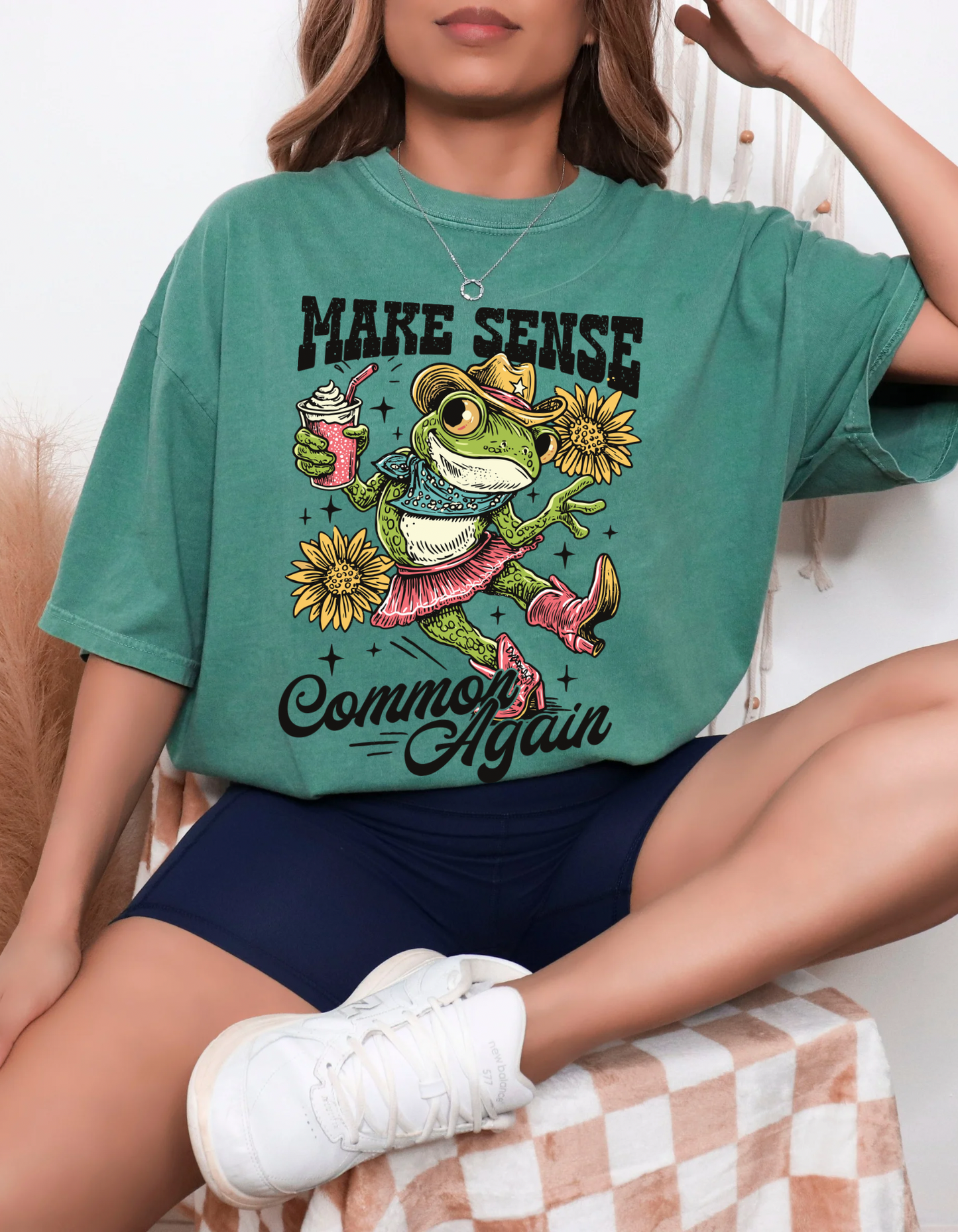 Make Sense Common Again Graphic Tee