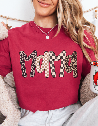 Mama leopard Graphic Tee