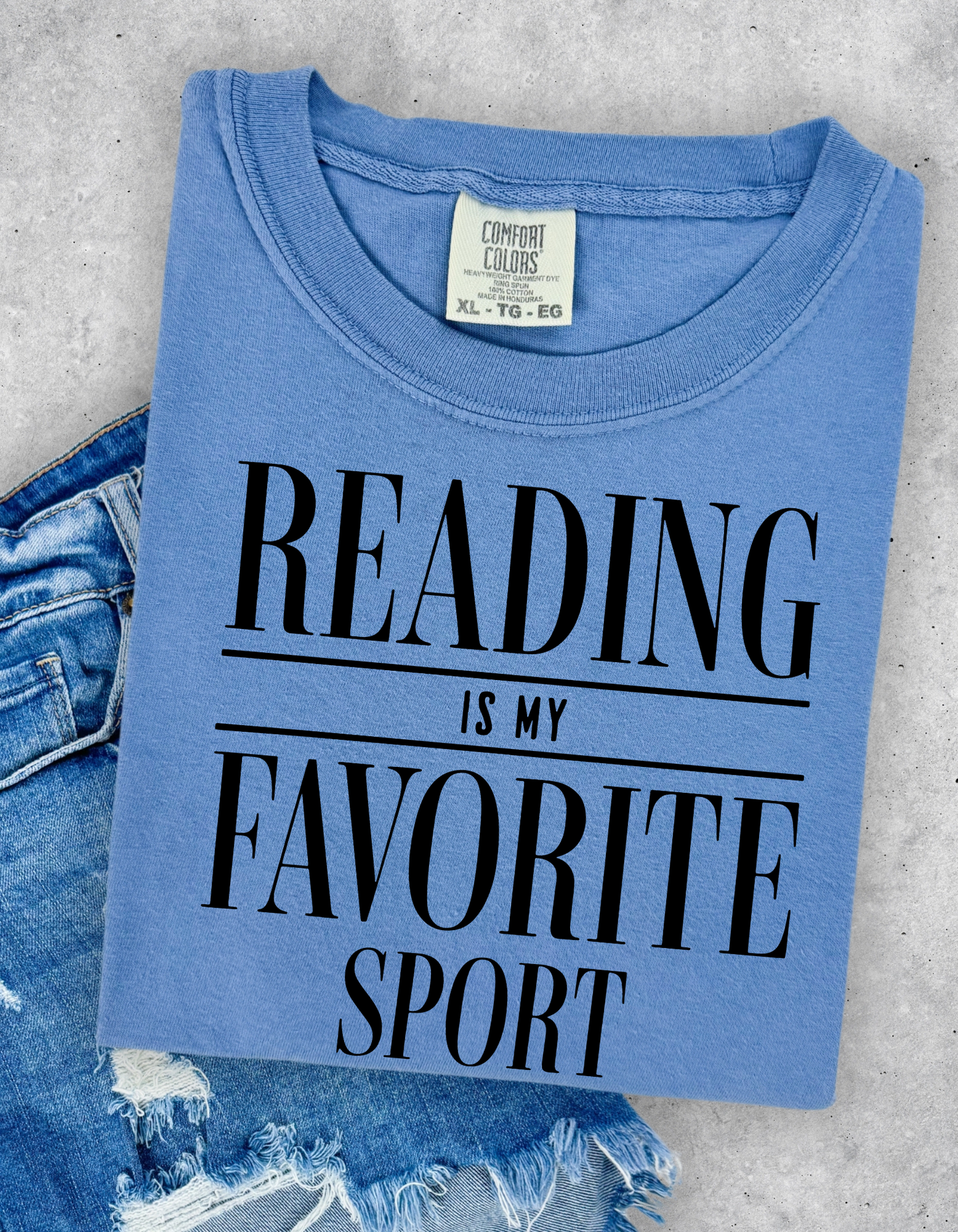 Reading is my Favorite Sport Tshirt