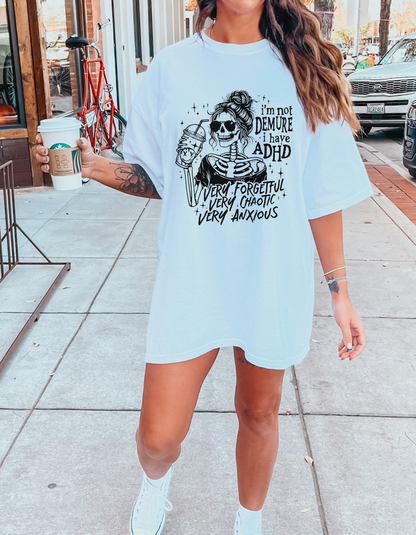 I’m Not Demure Graphic T-Shirt