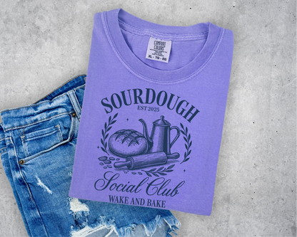 Sourdough social club graphic tees