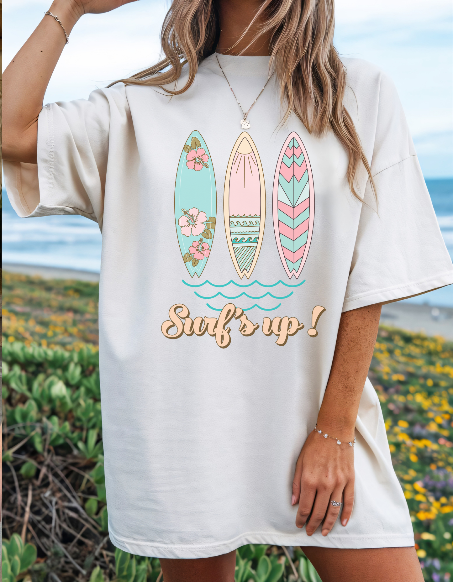 Surfs Up Graphic Tee