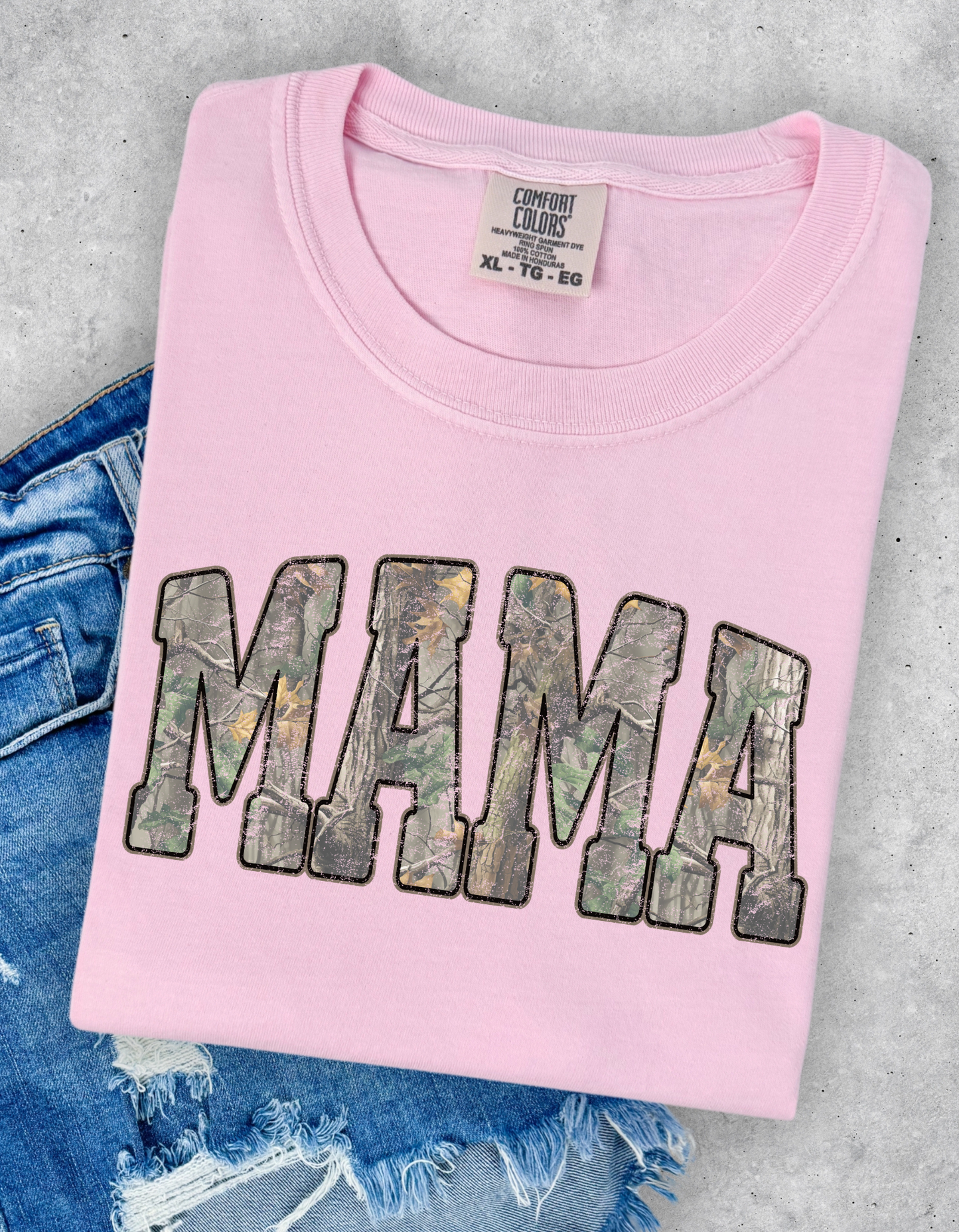 Camo Mama Graphic Tee