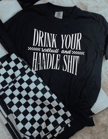 Drink Your Redbull Graphic Tshirt