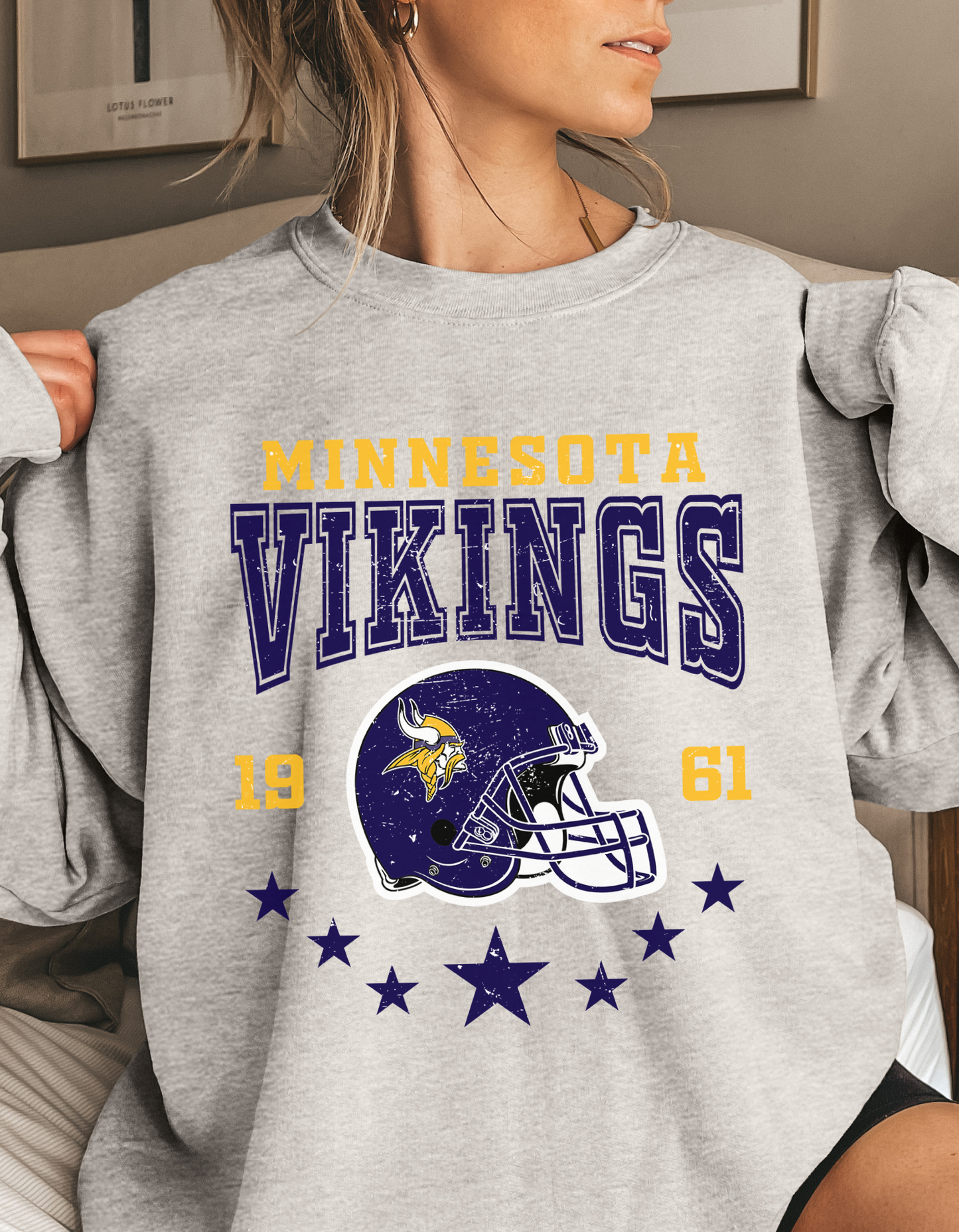 Vintage Nfl football Team Crewneck