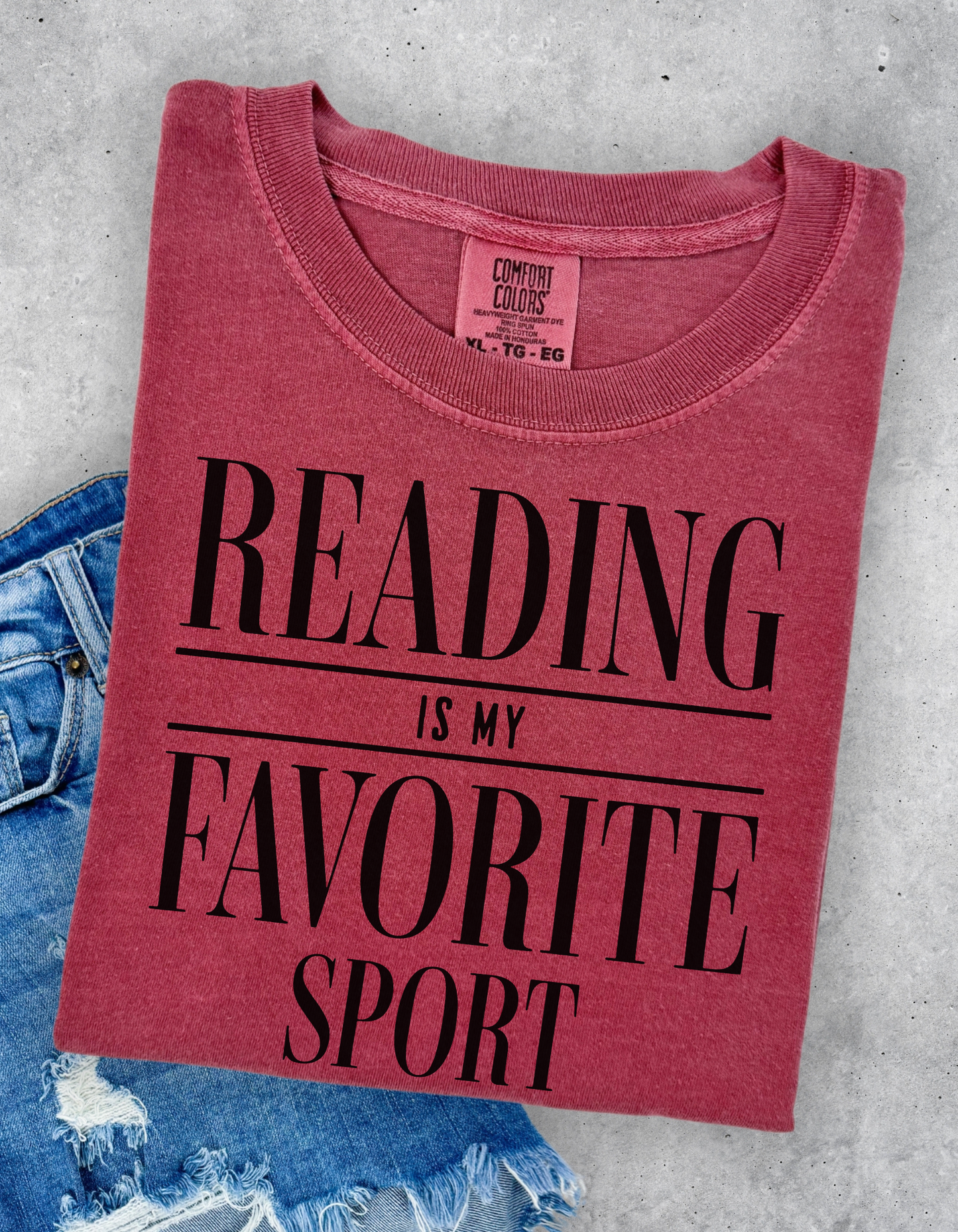 Reading is my Favorite Sport Tshirt