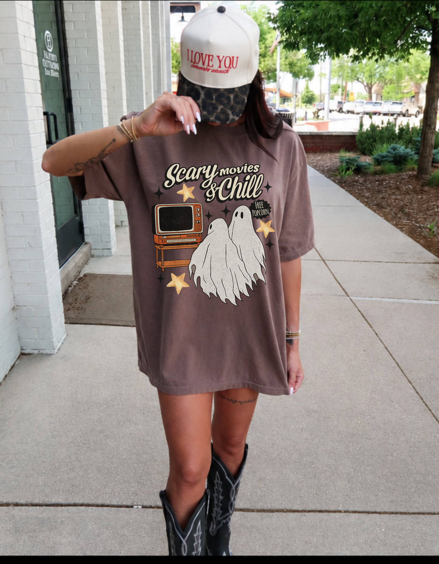 Scary movies and Chill Tee