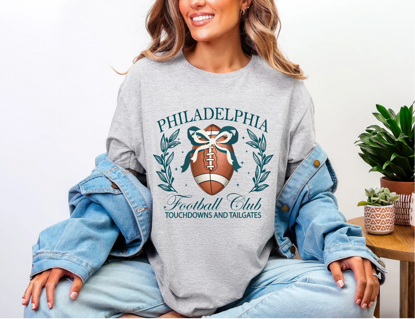 Football Team Bows Graphic Tee