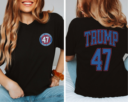 Trump 47 tee