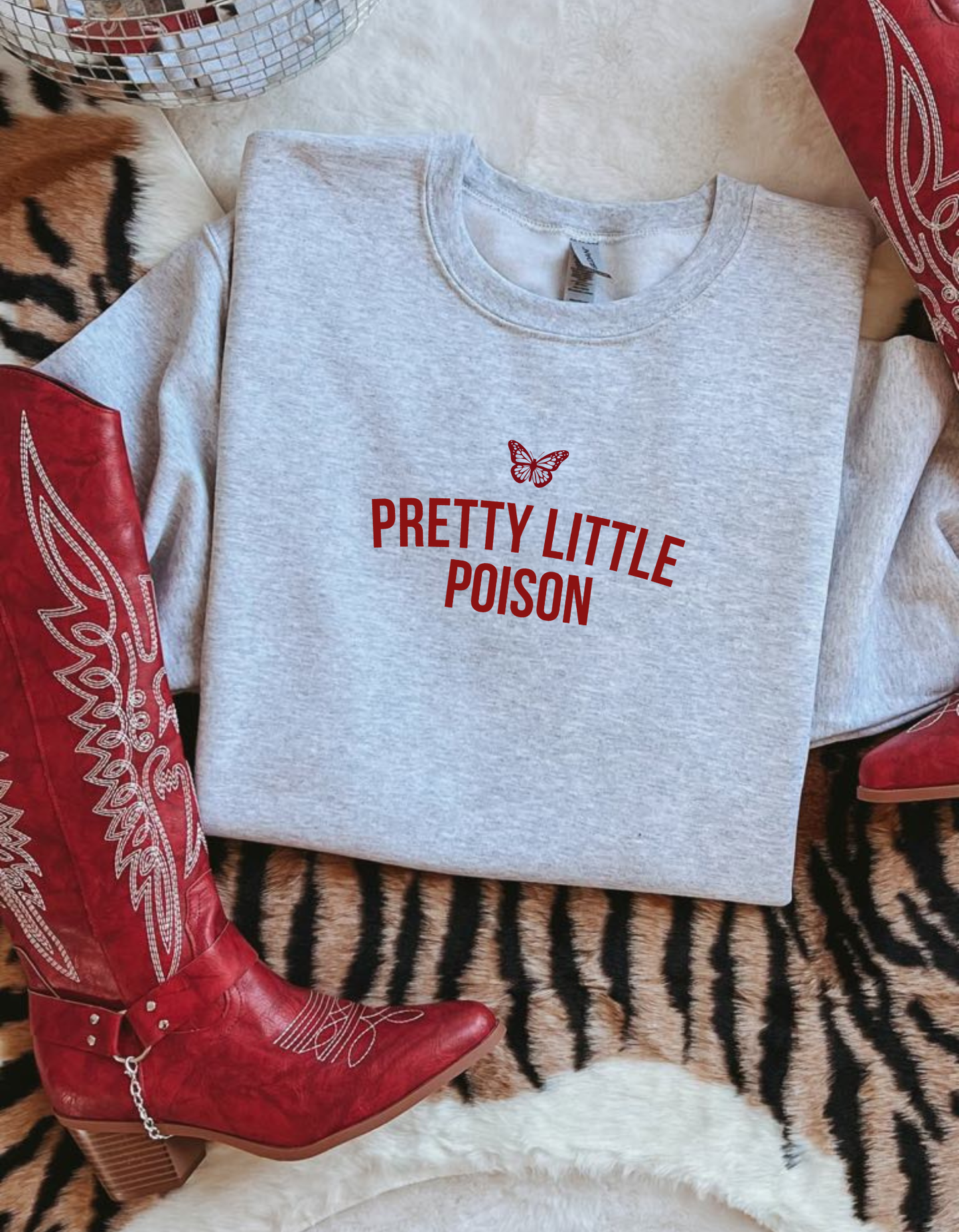 Pretty Little Poison Crewneck Sweater