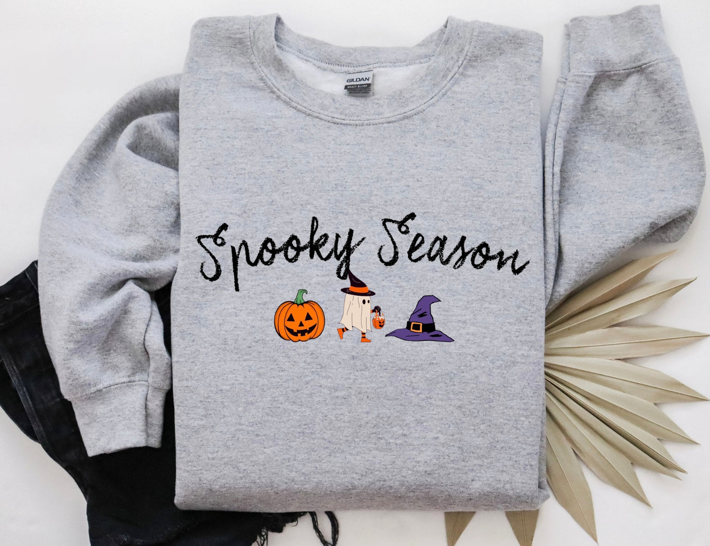 Spooky season crewneck sweater