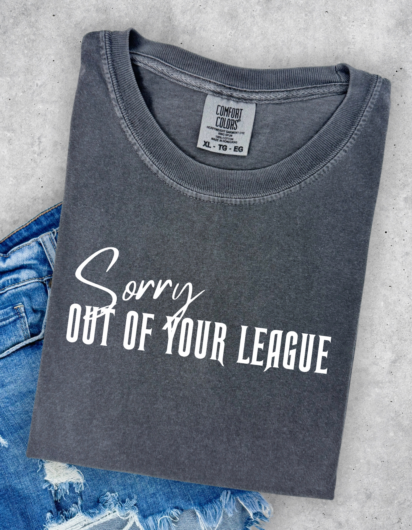 Out of your League Graphic Tee