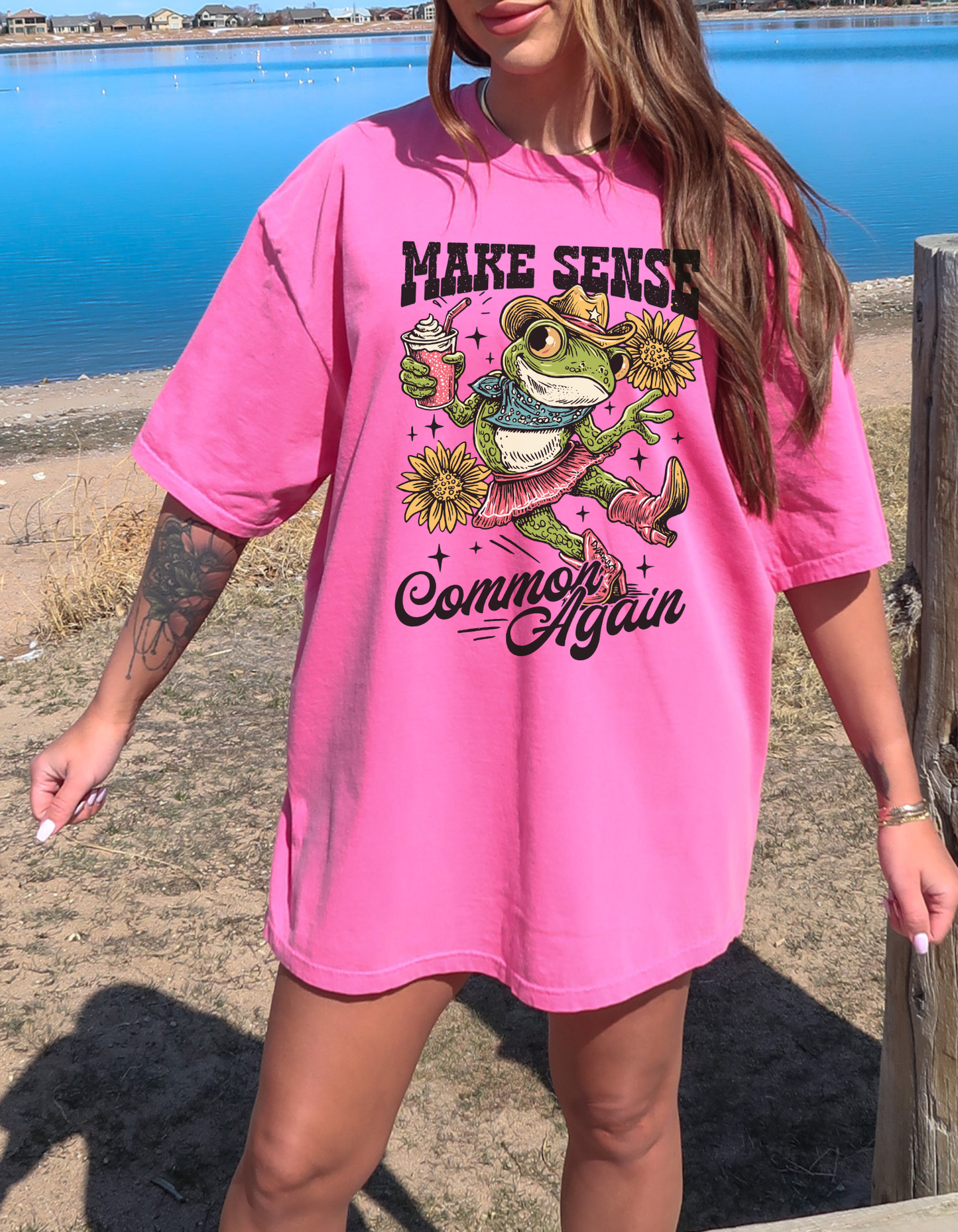 Make Sense Common Again Graphic Tee