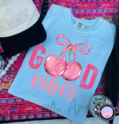 Good vibes graphic tee