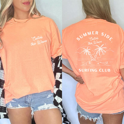 Catch The Waves Graphic Tshirt
