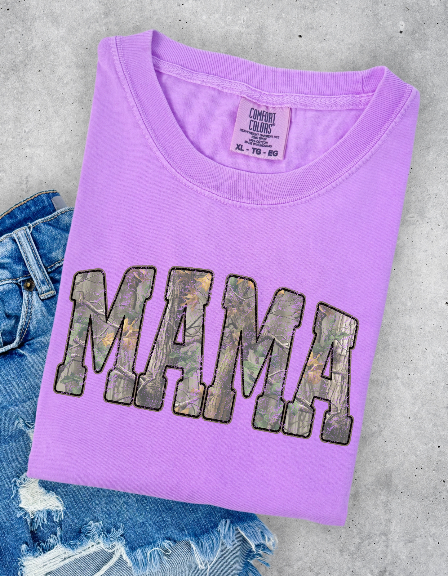 Camo Mama Graphic Tee