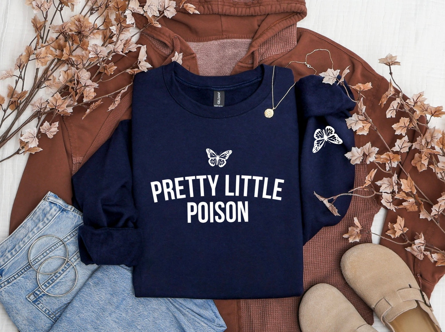 Pretty Little Poison Crewneck Sweater