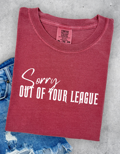 Out of your League Graphic Tee