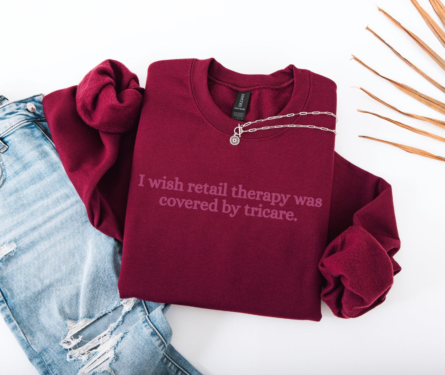 (Pre-order) Covered By Tricare Crewneck Sweater