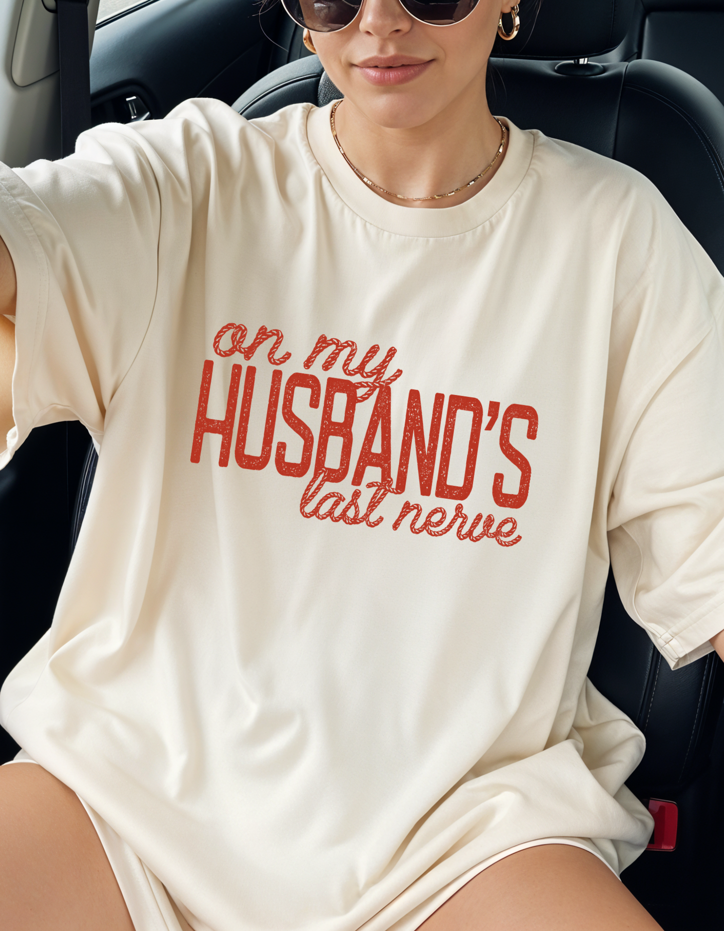 Husbands Last Nerve Graphic Tee