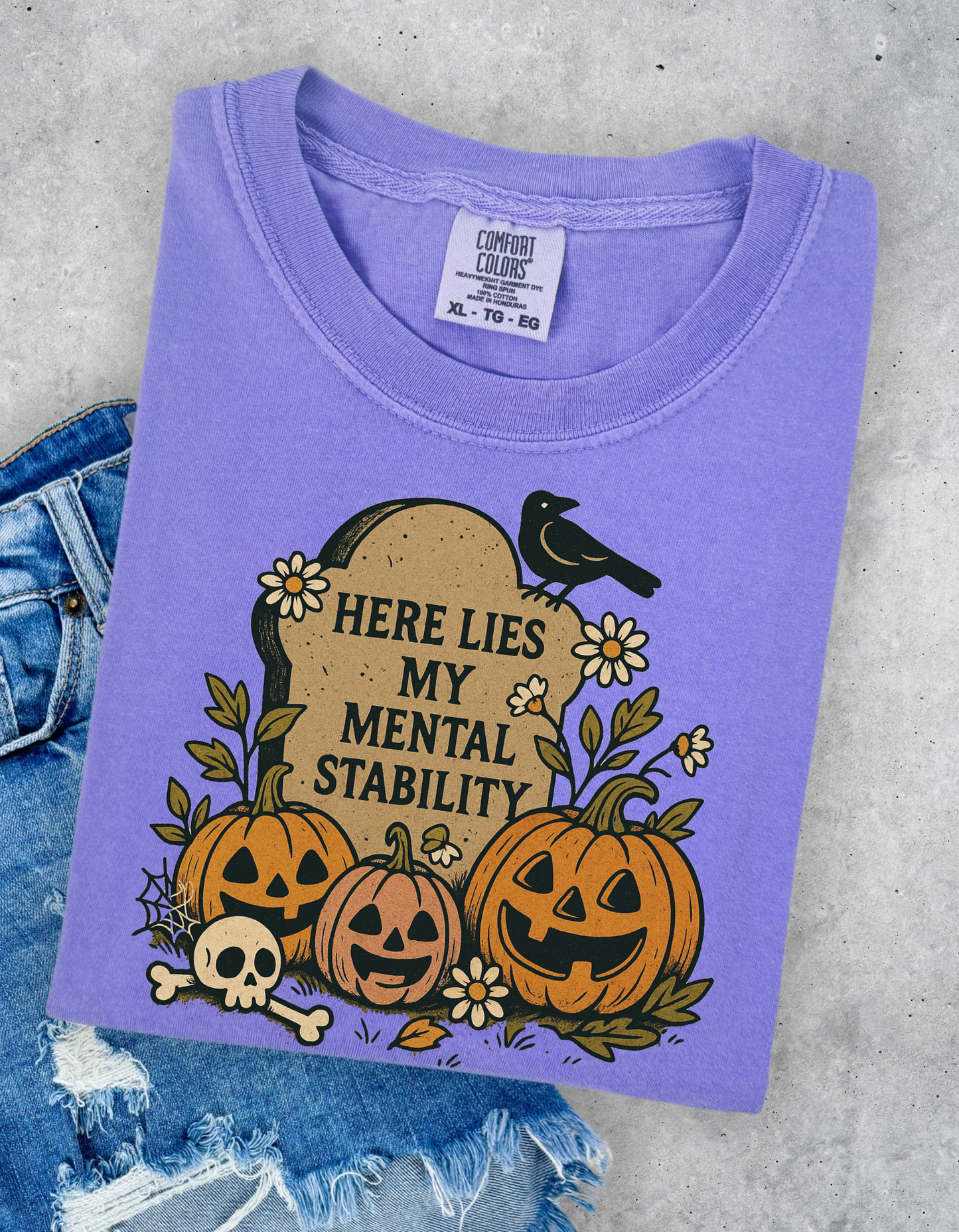 Mental stability graphic tee